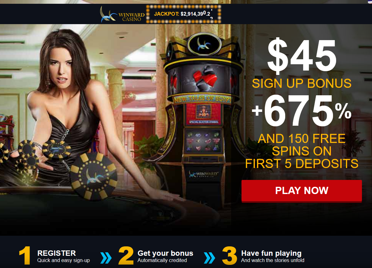 $45 SIGN UP BONUS + 675 % AND 150 FREE SPINS ON FIRST 5 DEPOSITS $45 SIGN UP BONUS + 675 % AND 150 FREE SPINS ON FIRST 5 DEPOSIT